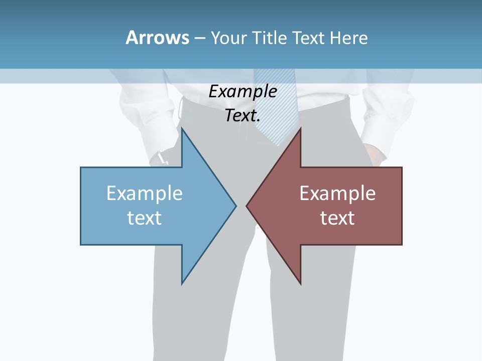Cut Out Personal Only PowerPoint Template
