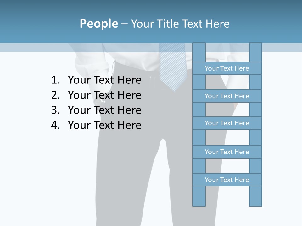 Cut Out Personal Only PowerPoint Template