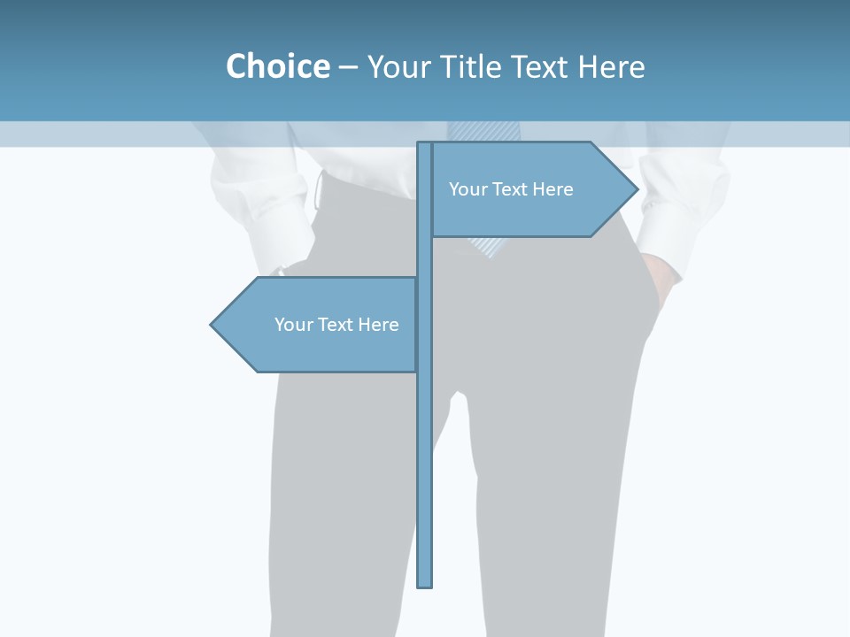 Cut Out Personal Only PowerPoint Template