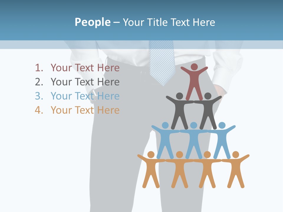 Cut Out Personal Only PowerPoint Template