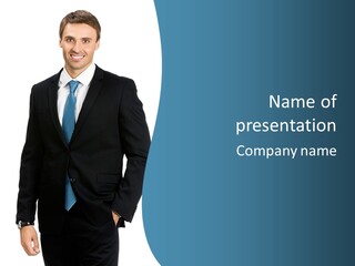 European Person Personal PowerPoint Template