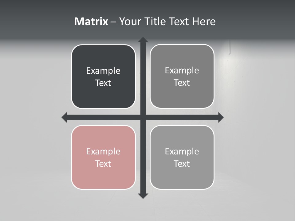 Crack Concrete Design PowerPoint Template