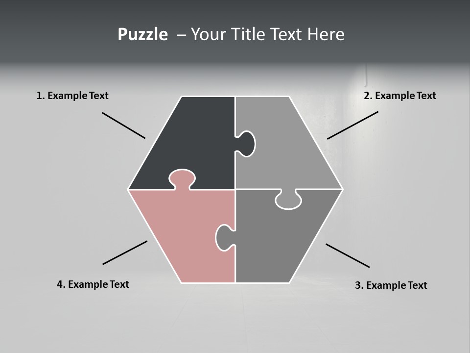 Crack Concrete Design PowerPoint Template