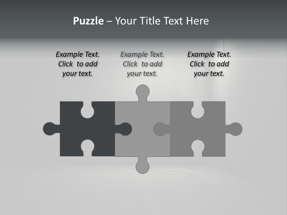 Crack Concrete Design PowerPoint Template