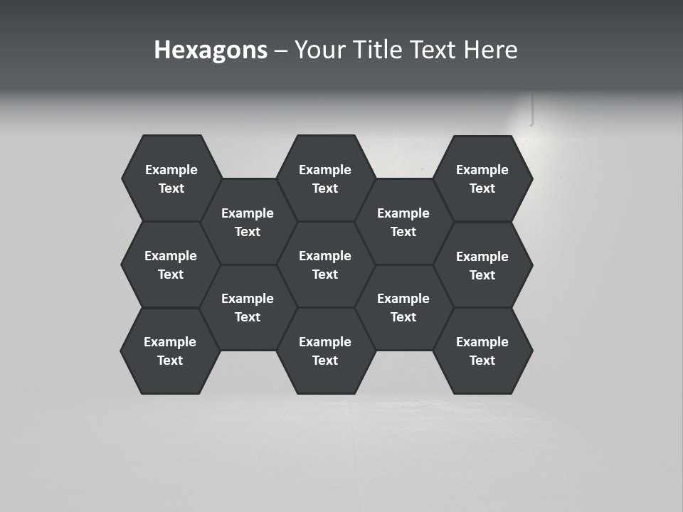 Crack Concrete Design PowerPoint Template