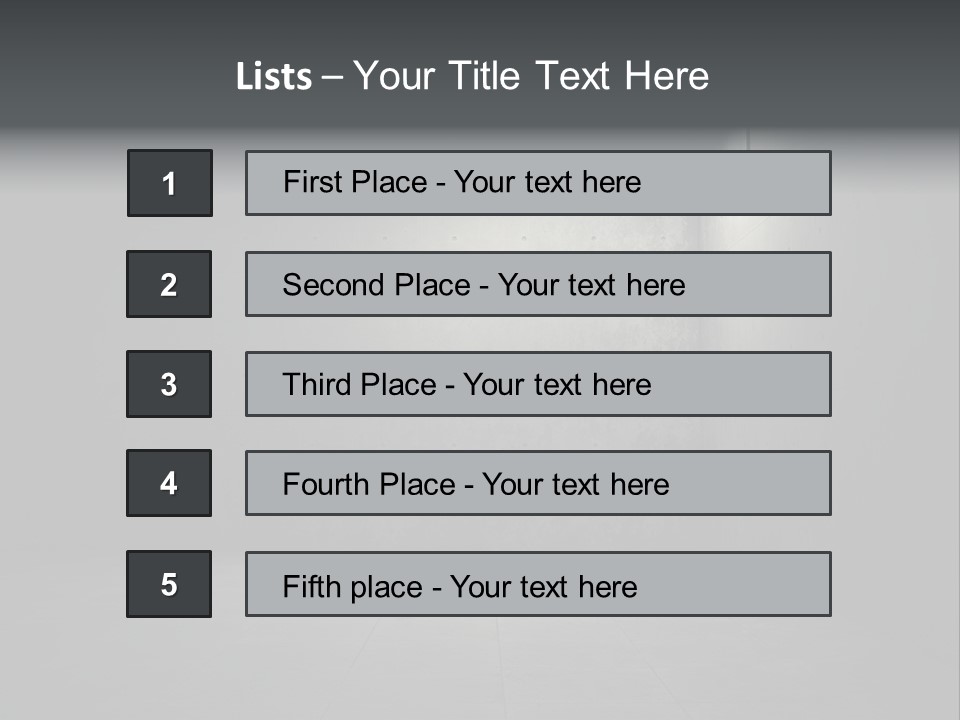 Crack Concrete Design PowerPoint Template