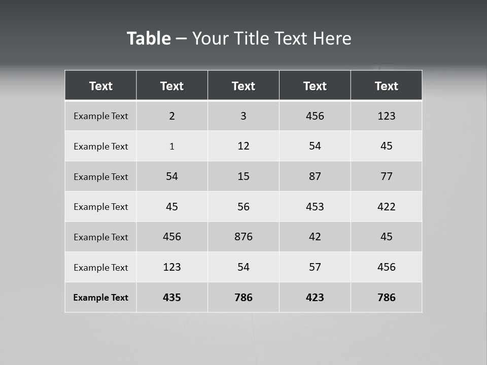 Crack Concrete Design PowerPoint Template