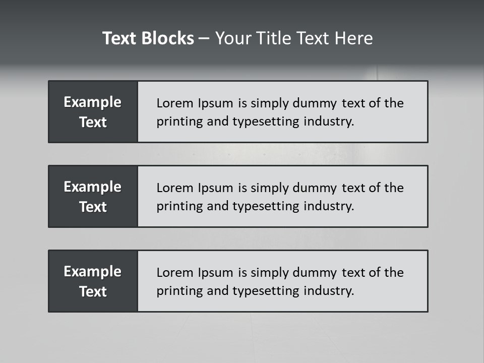 Crack Concrete Design PowerPoint Template