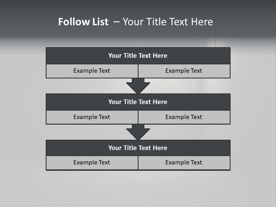 Crack Concrete Design PowerPoint Template