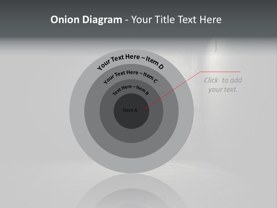 Crack Concrete Design PowerPoint Template
