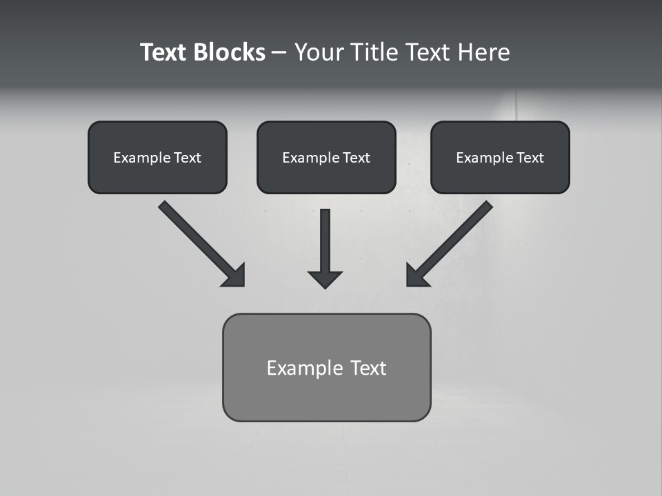 Crack Concrete Design PowerPoint Template