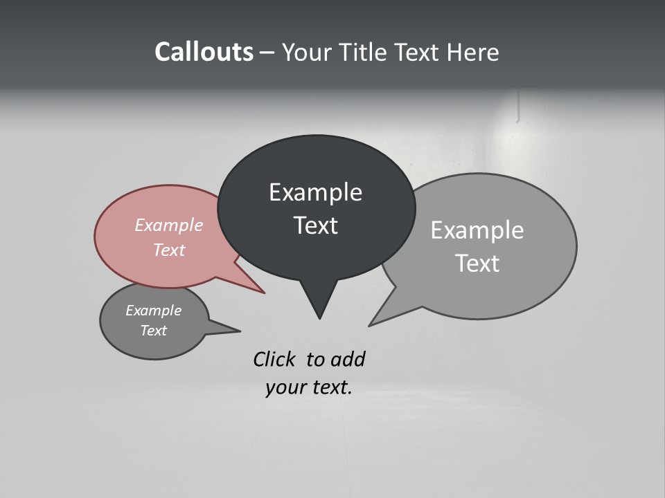 Crack Concrete Design PowerPoint Template