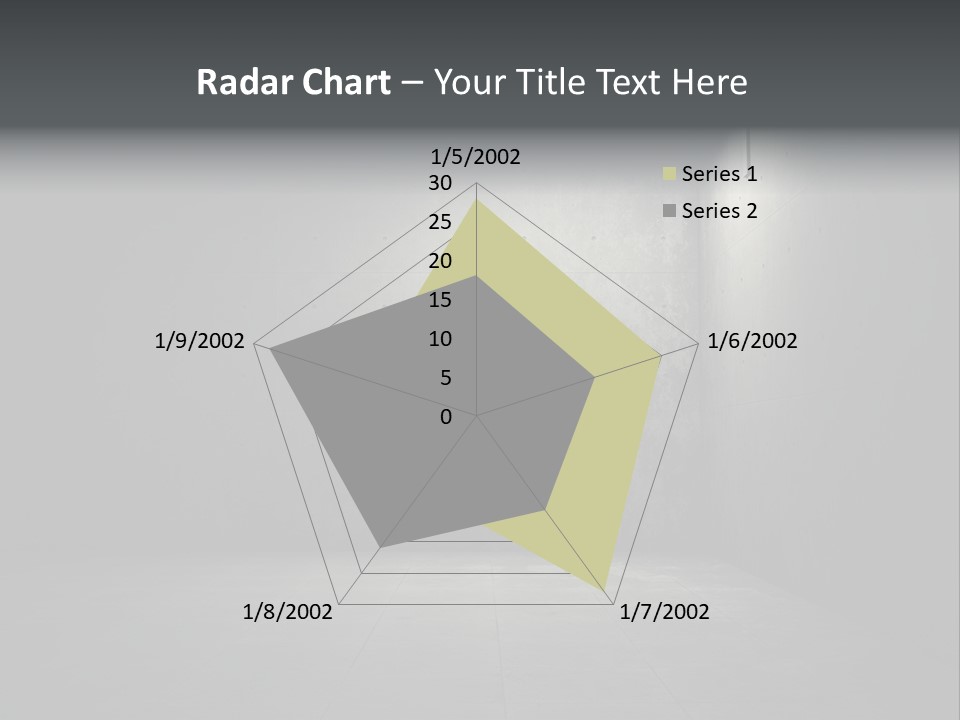 Crack Concrete Design PowerPoint Template