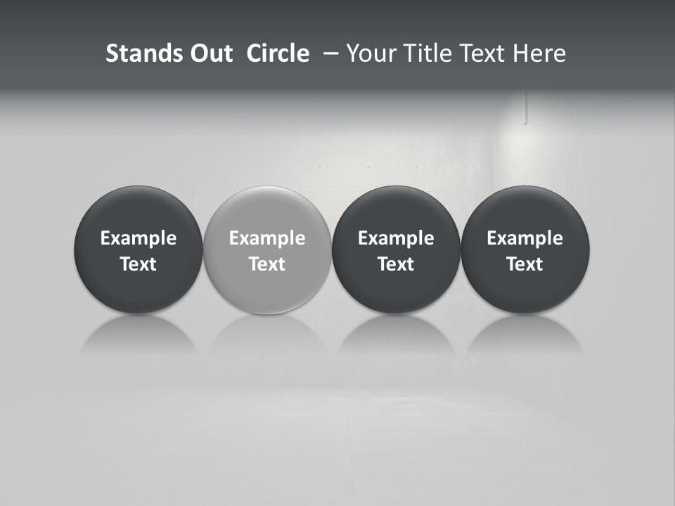 Crack Concrete Design PowerPoint Template