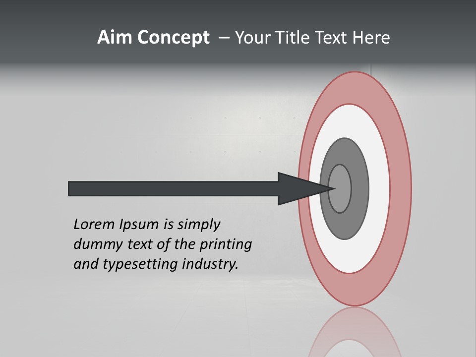 Crack Concrete Design PowerPoint Template