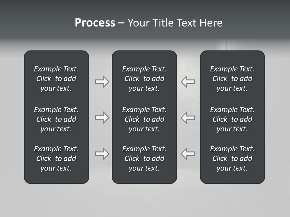 Crack Concrete Design PowerPoint Template