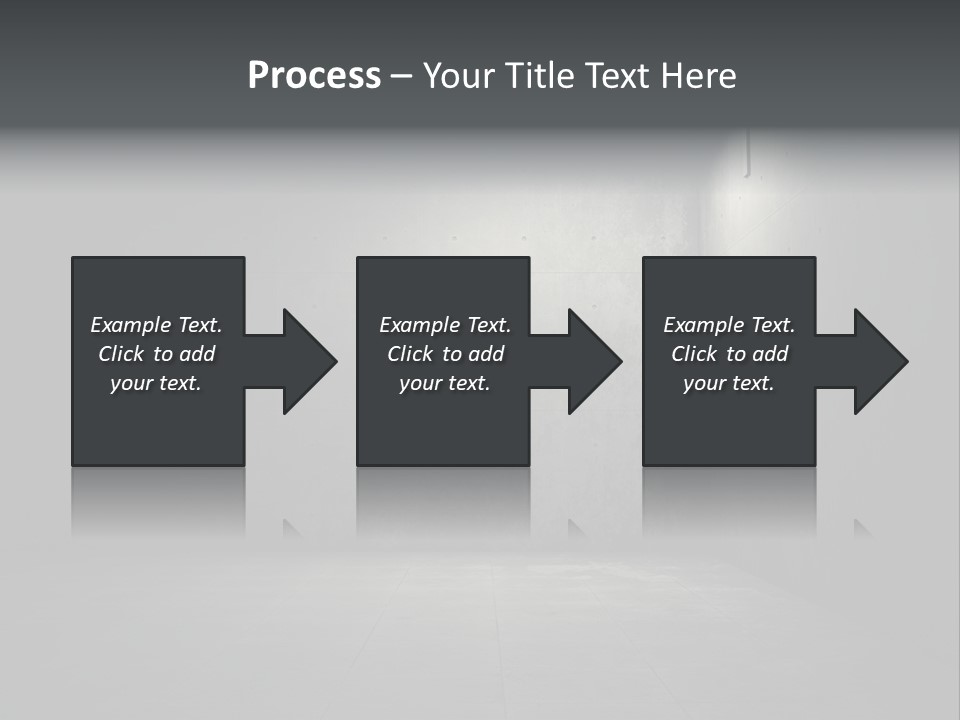 Crack Concrete Design PowerPoint Template