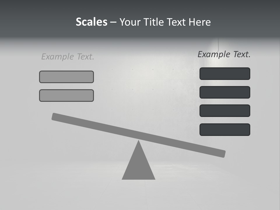 Crack Concrete Design PowerPoint Template