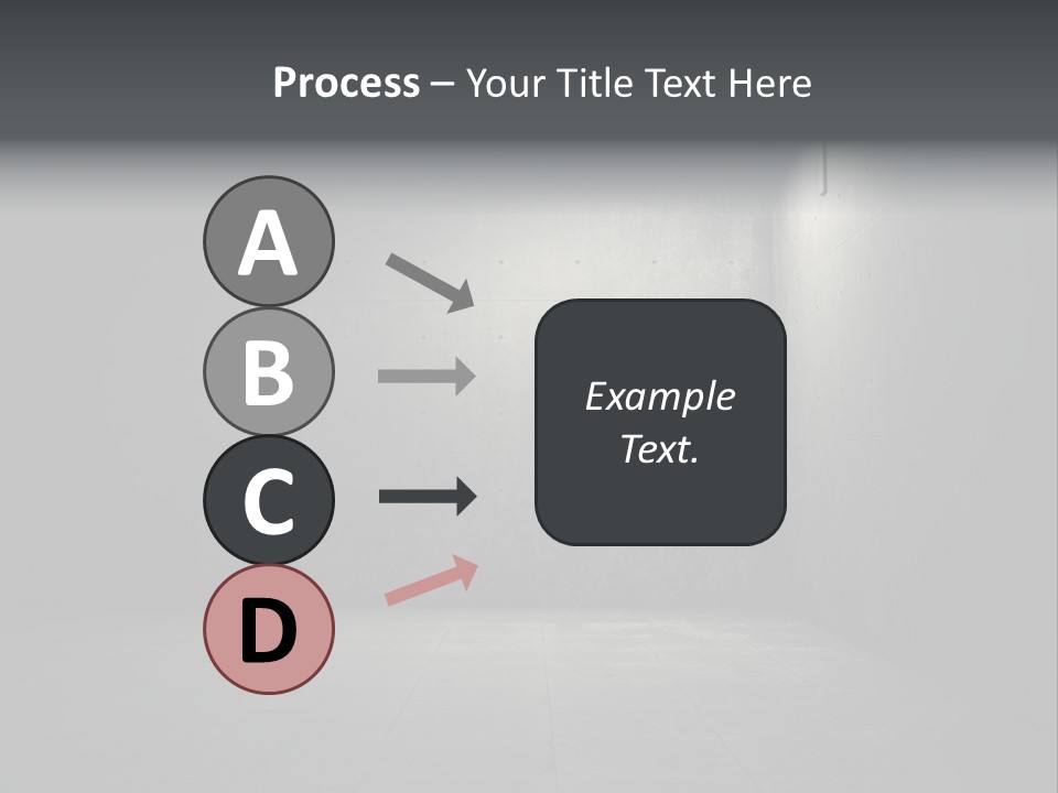 Crack Concrete Design PowerPoint Template