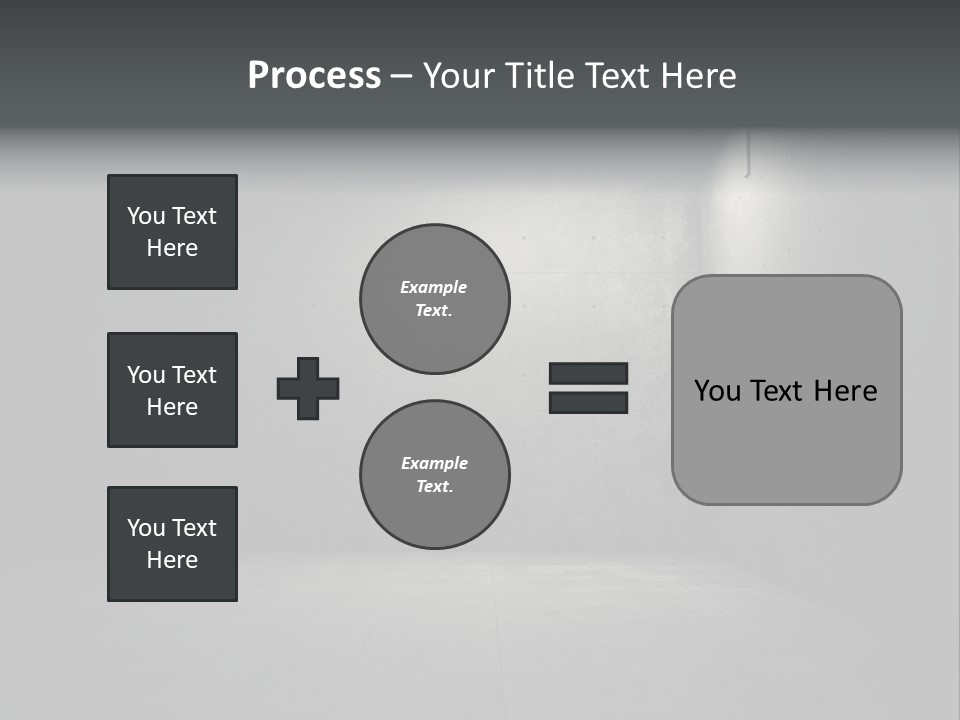 Crack Concrete Design PowerPoint Template