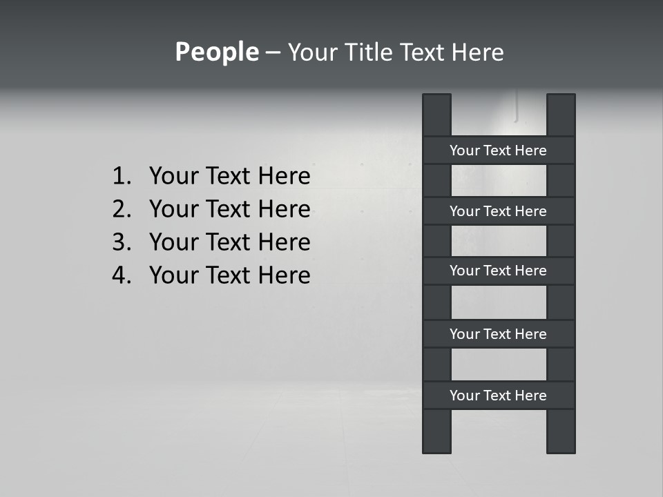 Crack Concrete Design PowerPoint Template