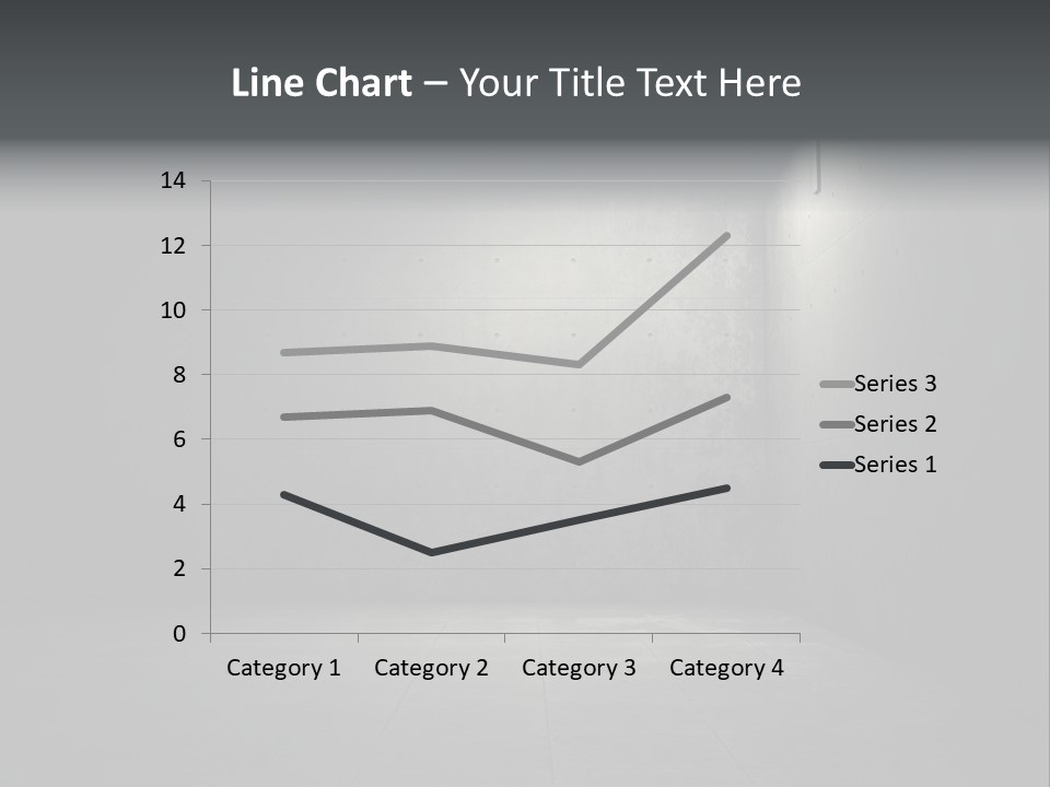 Crack Concrete Design PowerPoint Template