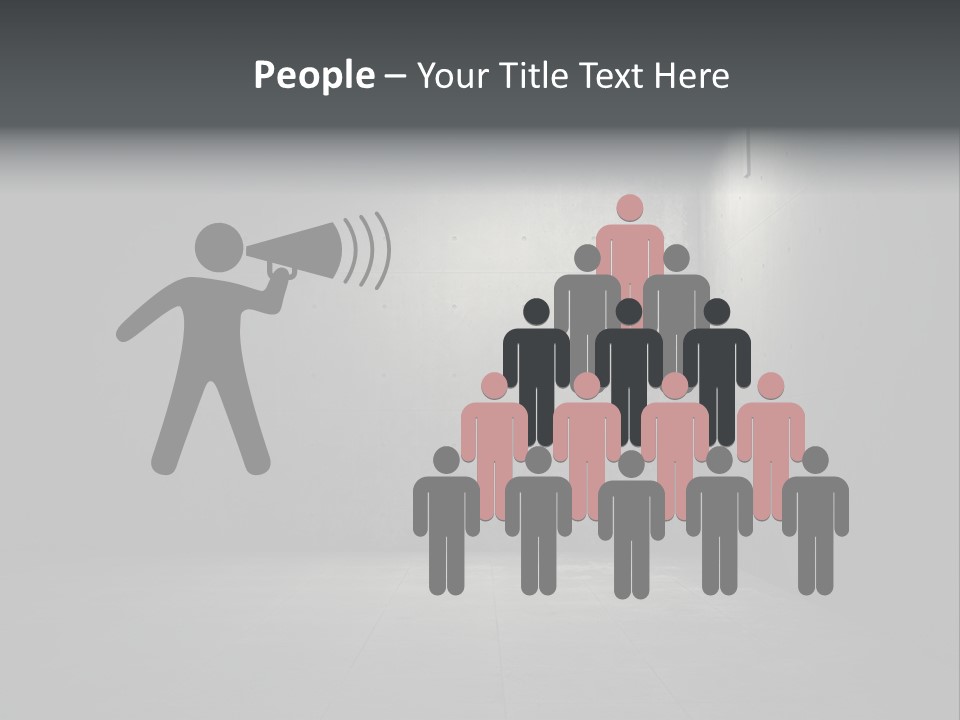 Crack Concrete Design PowerPoint Template