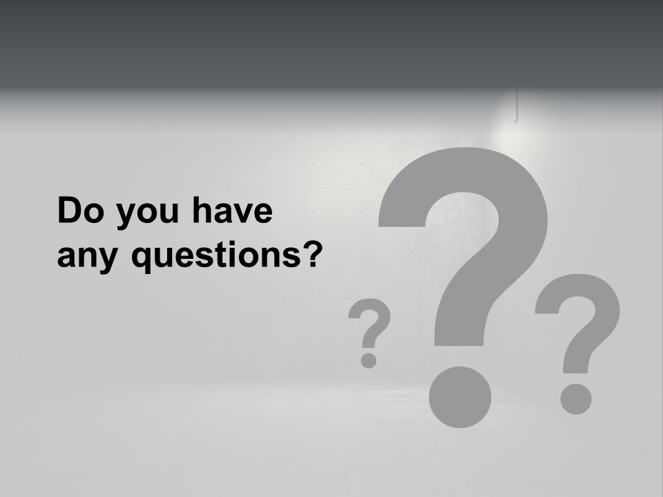 Crack Concrete Design PowerPoint Template