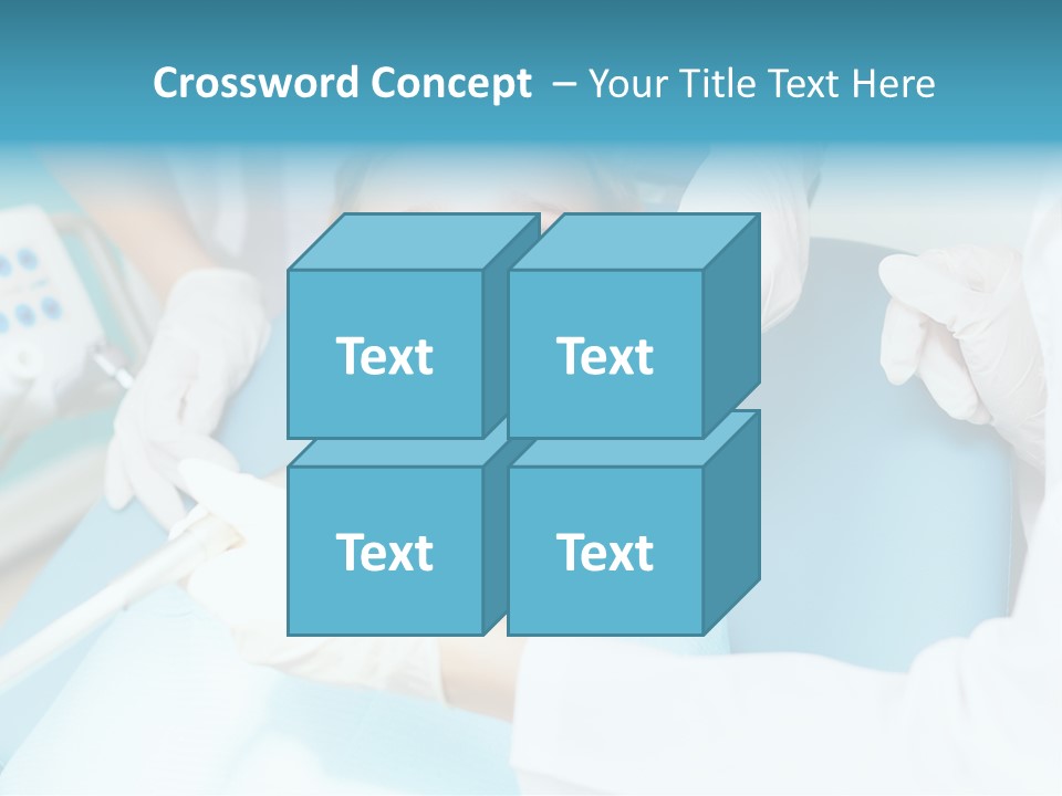 Tool Dental Cure PowerPoint Template