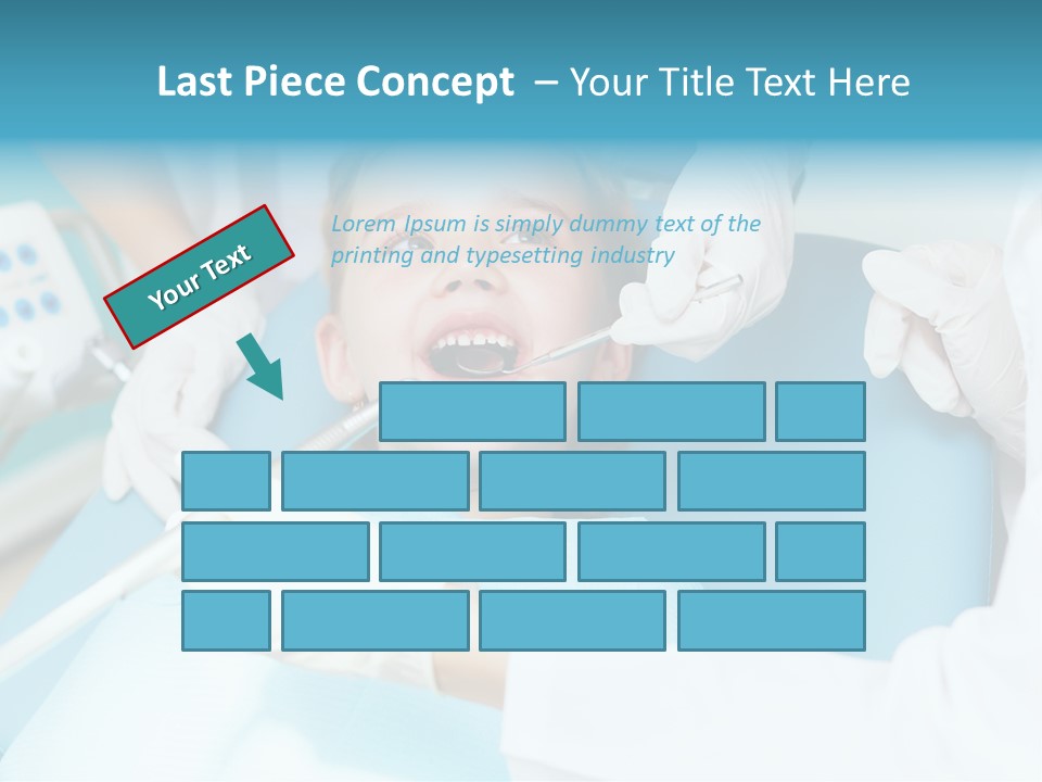 Tool Dental Cure PowerPoint Template