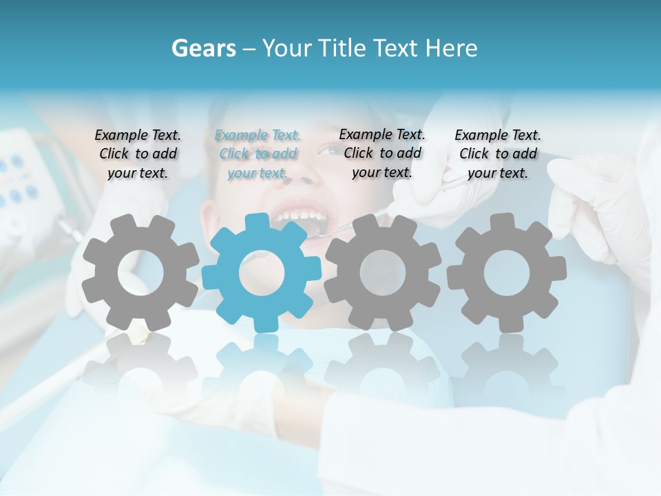 Tool Dental Cure PowerPoint Template