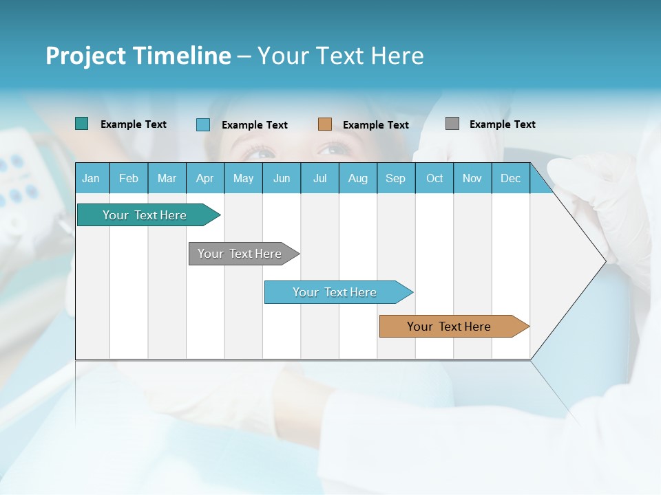 Tool Dental Cure PowerPoint Template