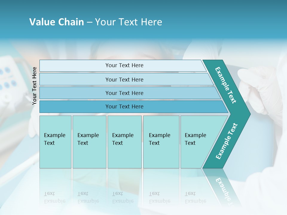 Tool Dental Cure PowerPoint Template