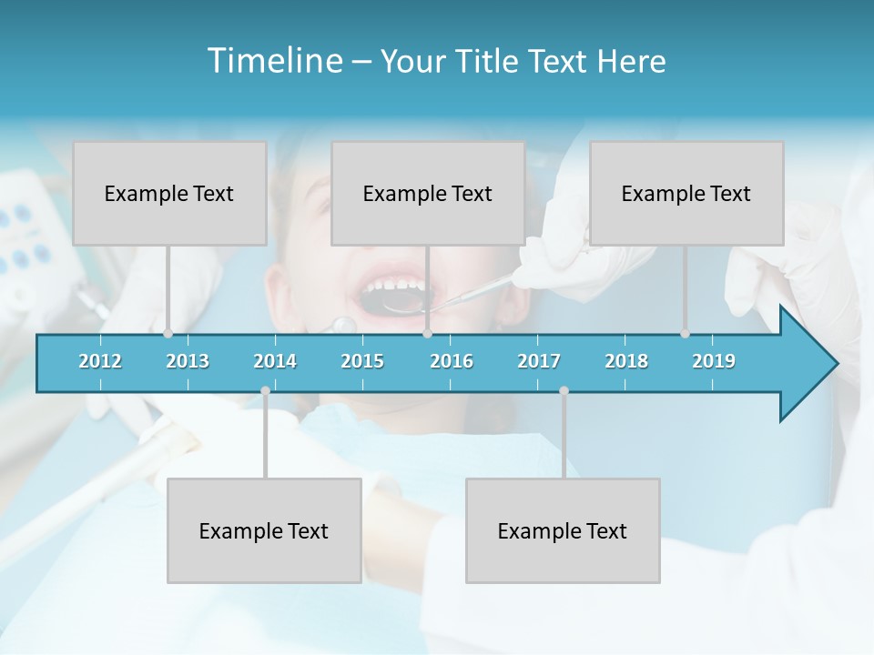 Tool Dental Cure PowerPoint Template