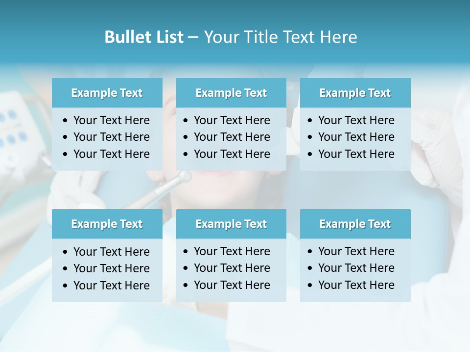 Tool Dental Cure PowerPoint Template