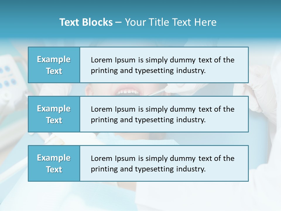 Tool Dental Cure PowerPoint Template