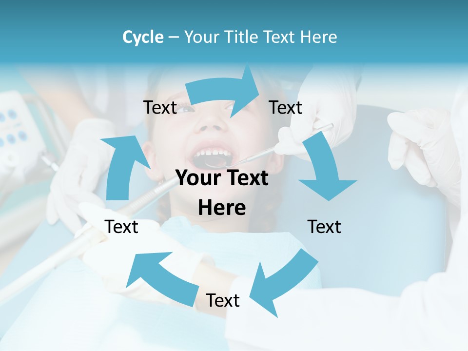 Tool Dental Cure PowerPoint Template