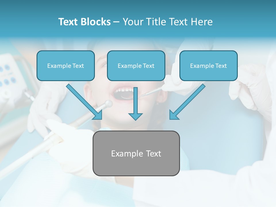 Tool Dental Cure PowerPoint Template