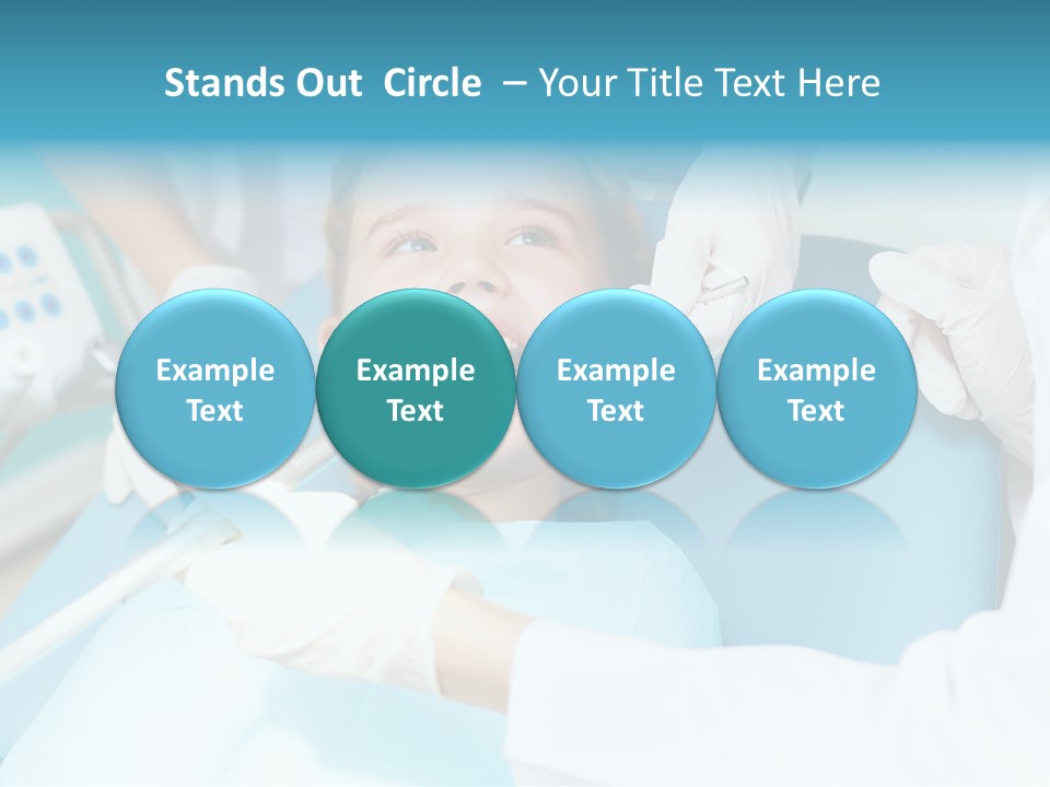 Tool Dental Cure PowerPoint Template
