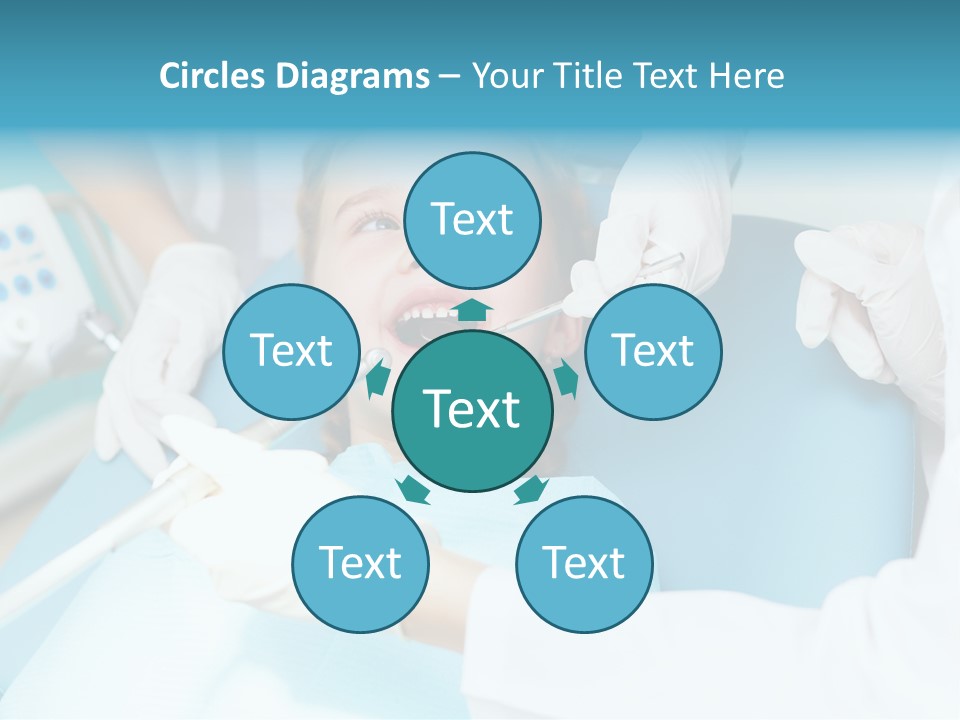 Tool Dental Cure PowerPoint Template