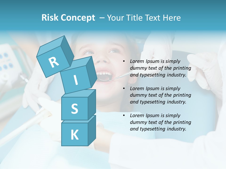 Tool Dental Cure PowerPoint Template