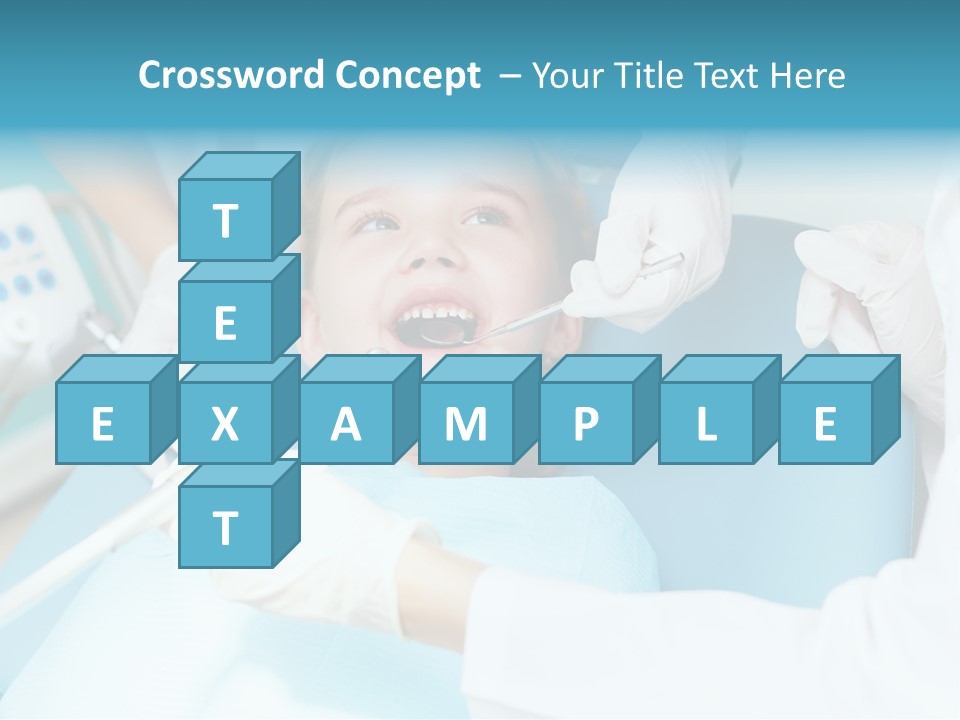 Tool Dental Cure PowerPoint Template