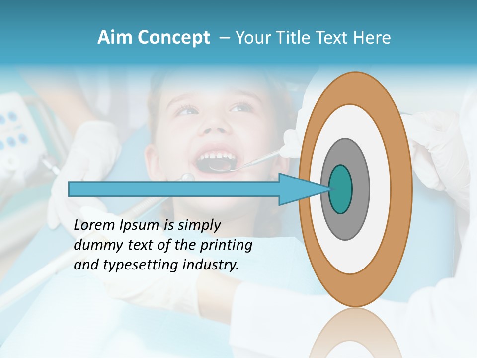 Tool Dental Cure PowerPoint Template