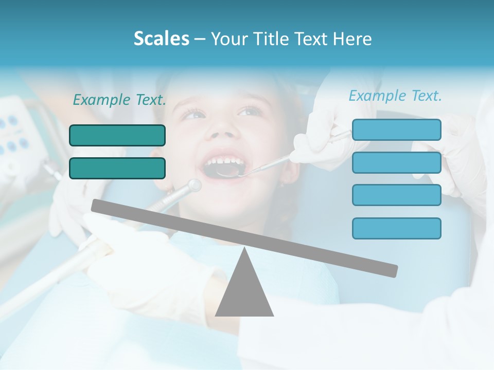 Tool Dental Cure PowerPoint Template