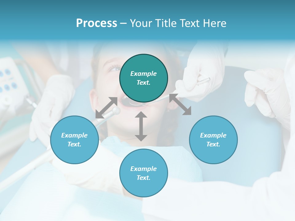 Tool Dental Cure PowerPoint Template