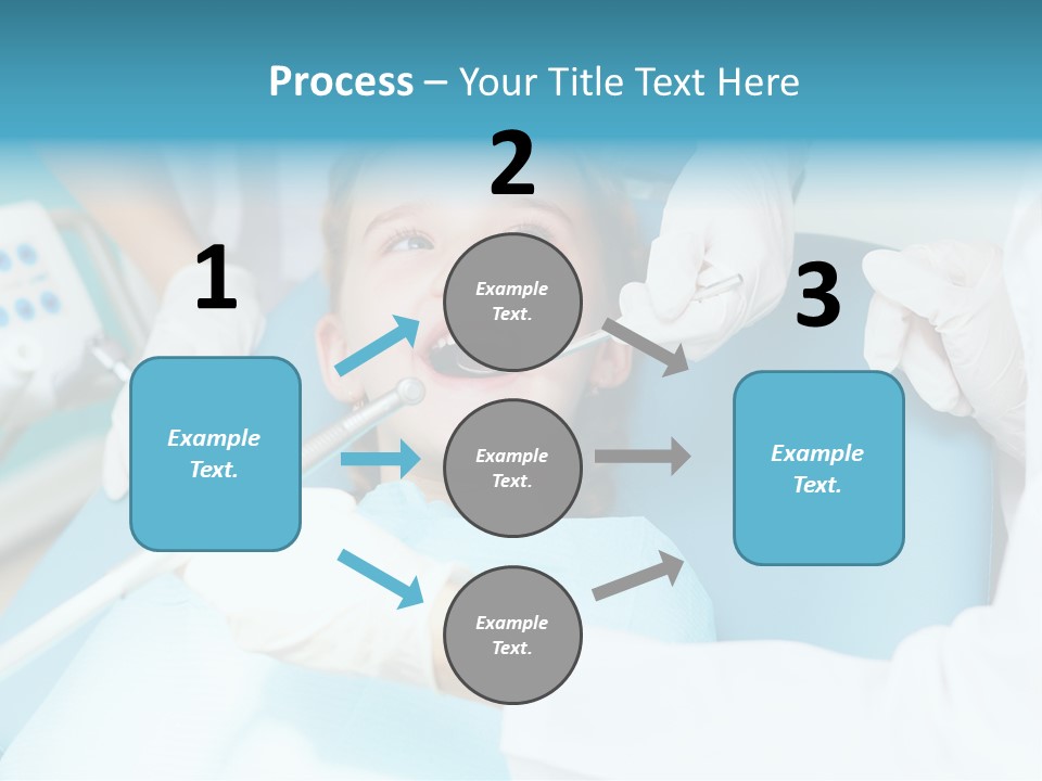 Tool Dental Cure PowerPoint Template