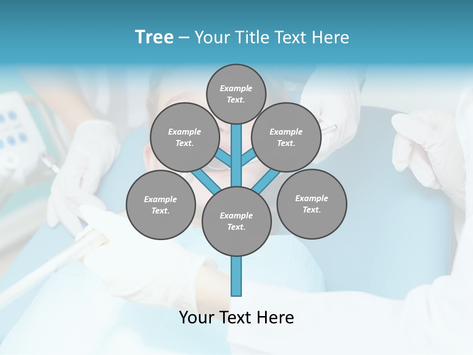 Tool Dental Cure PowerPoint Template