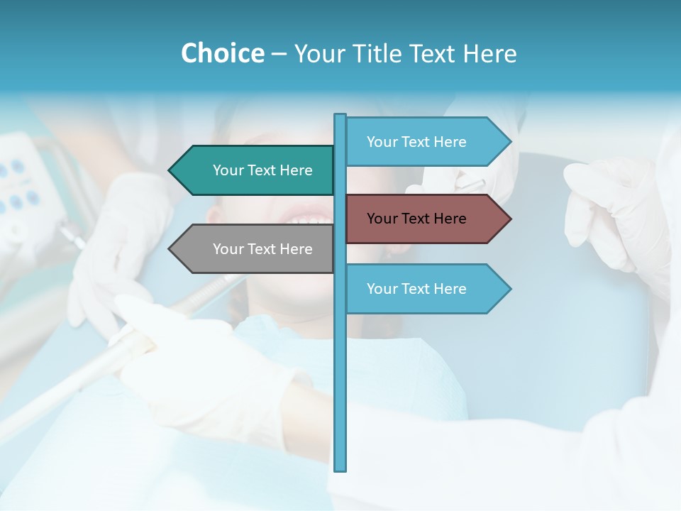Tool Dental Cure PowerPoint Template