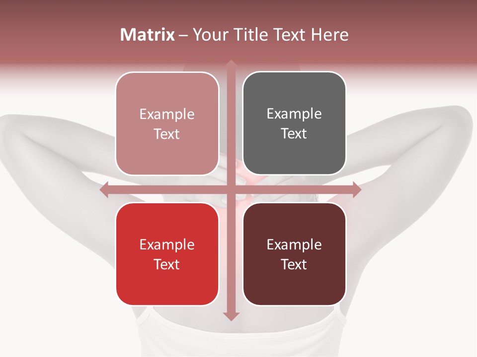 Illness Woman Fatigue PowerPoint Template