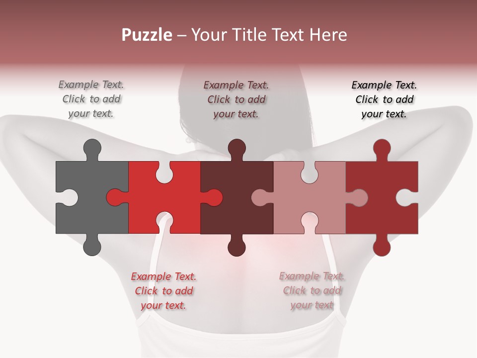 Illness Woman Fatigue PowerPoint Template